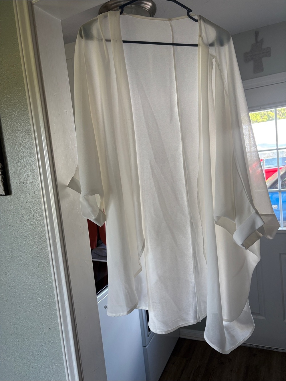 White Open-Front Women’s Cover